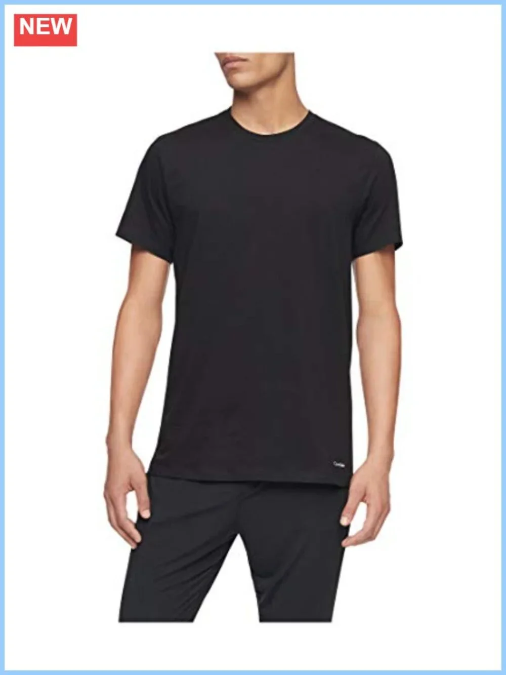 Men's Cotton Classics 3-Pack Undershirts Short Sleeve Crew Neck T-Shirts